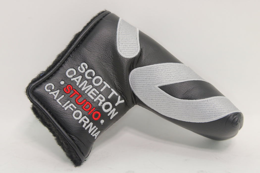 SCOTTY CAMERON TOUR USE ONLY CIRCLE T BLACK/SILVER Head Cover