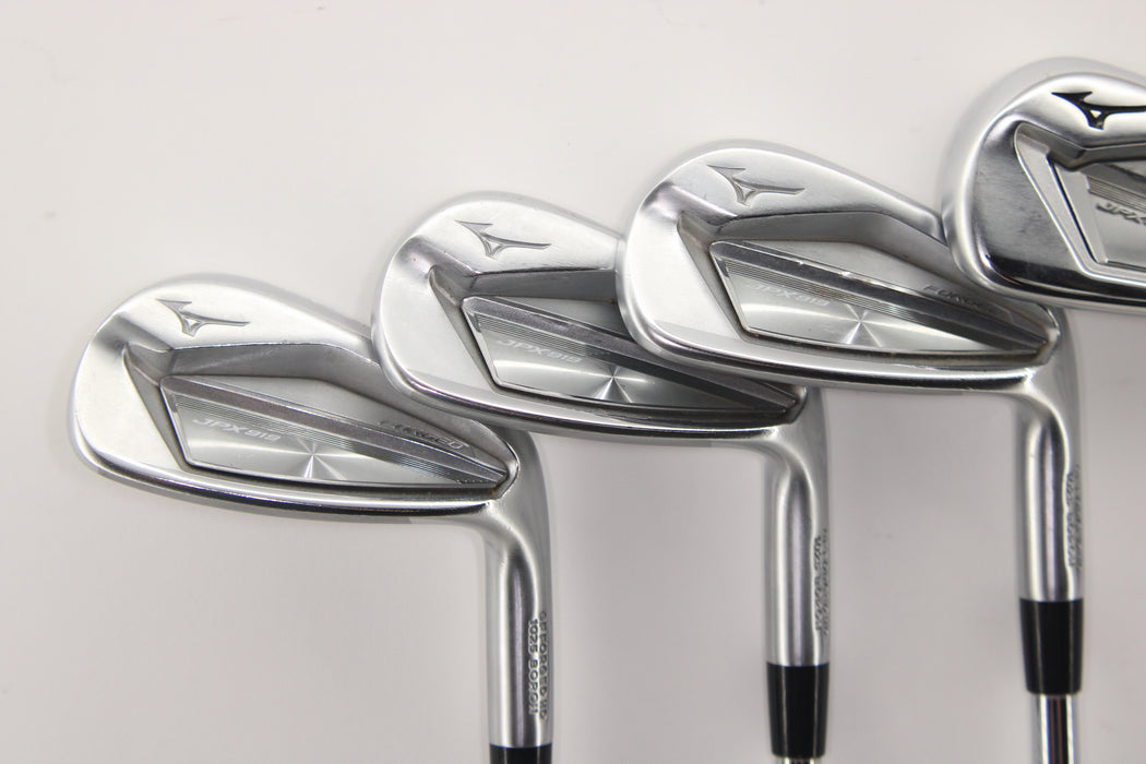 Mizuno JPX Combo Irons JPX 900 5 Iron, JPX 919 Pro 6 and 7 Iron JPX 919 Forged 8-PW Right handed with NP/ Modus Tour 105 gram Stiff Flex Pre-Owned