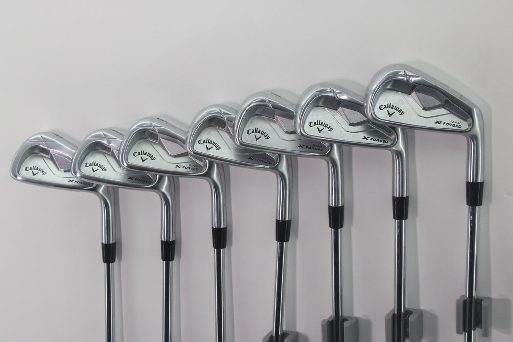Callaway 2025 X Forged Max Iron Set (RH) 4-PW DGMID/S300 Pre-Owned