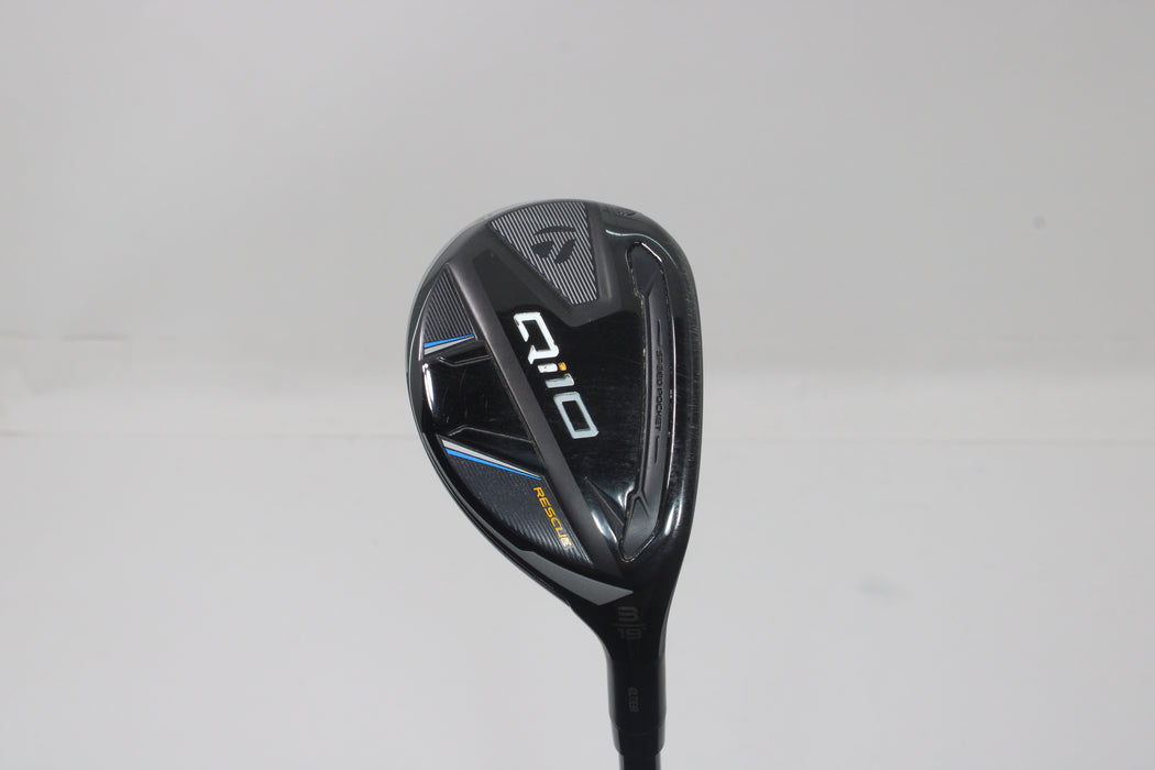 Taylormade Qi10 Rescue 3H/19Deg Fujikura Ventus TR Blue (RH) Pre-Owned