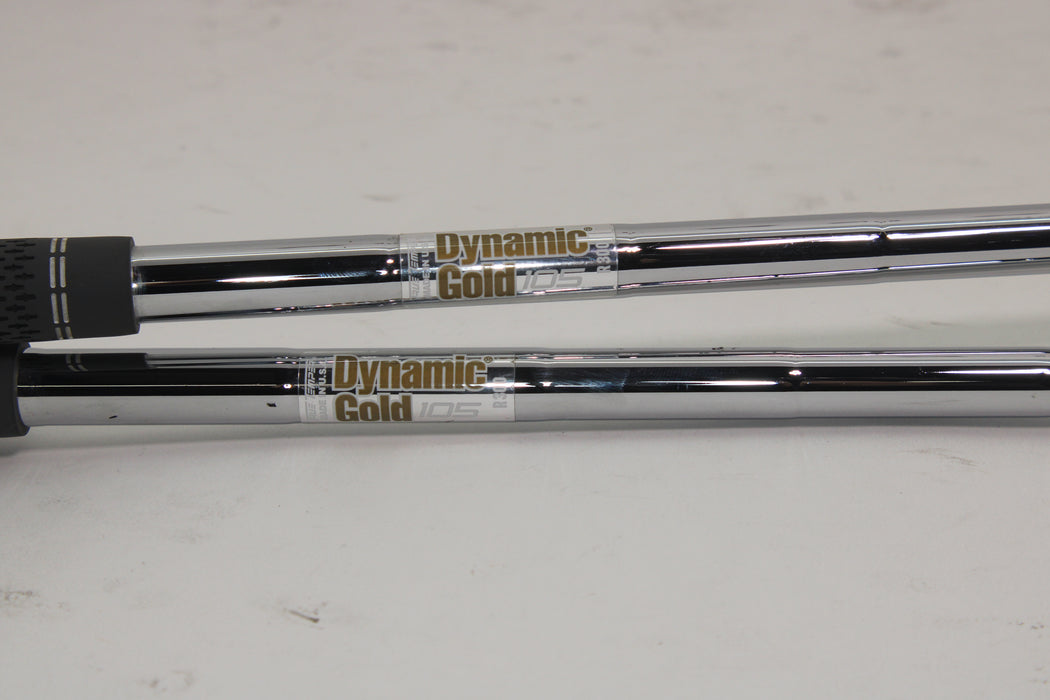 TaylorMade p790 (2019) Righthanded 4-PW with Dynamic Gold 105 Regular Flex shafts Pre-Owned