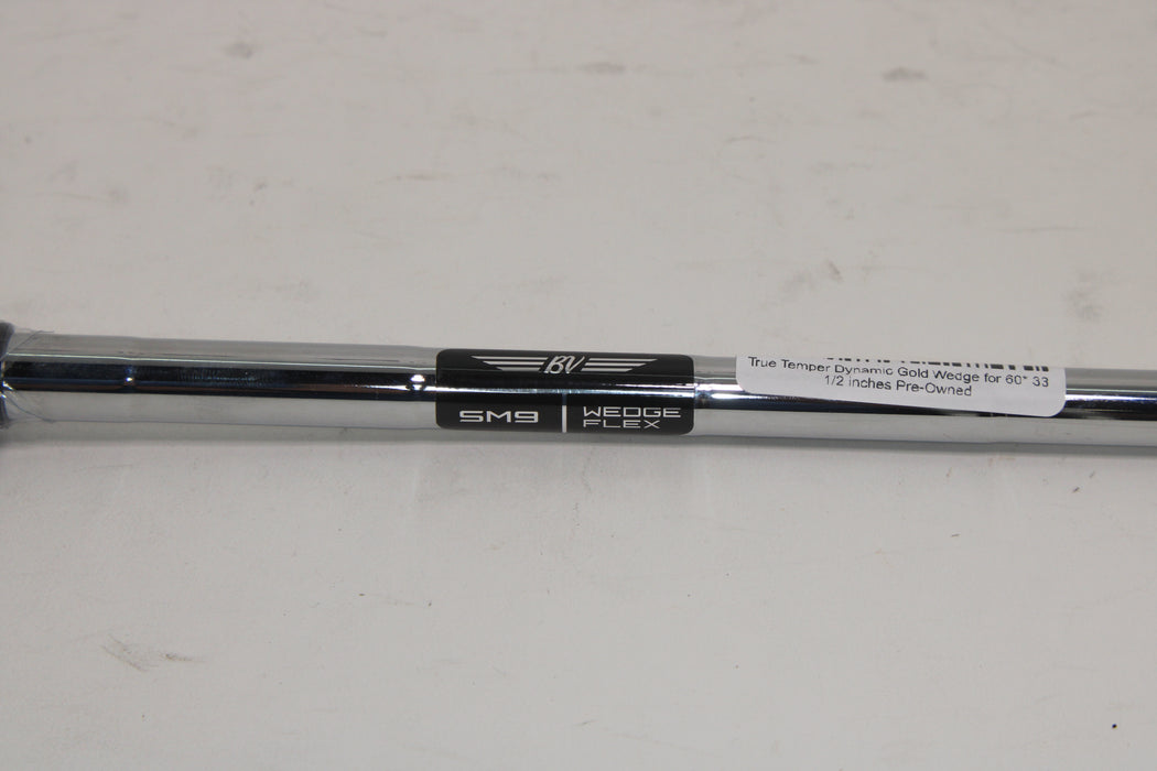 True Temper Dynamic Gold Wedge Shaft for 52* 34 1/4 inches Pre-Owned