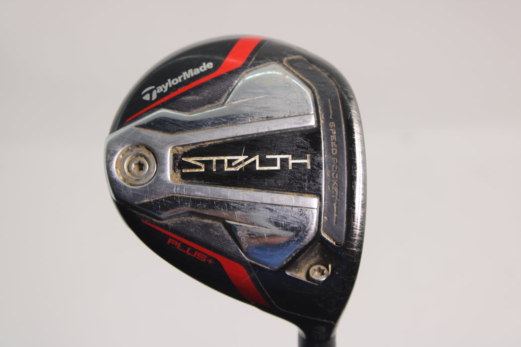 TaylorMade Stealth Plus Fairway Wood #3 Right Handed With Project X SMK Red RDX 60 gram 6.0 Stiff Flex Pre-Owned