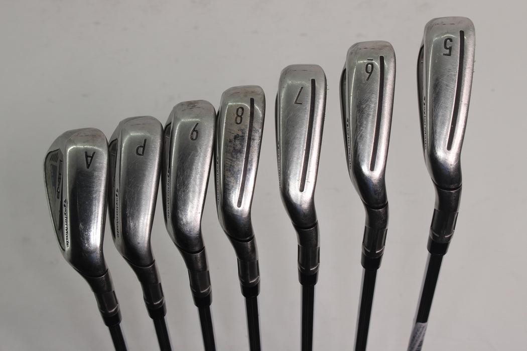 TaylorMade SIM2 MAX Irons Right Handed 5-PW,GW with Steel KBS 85 Stiff Pre-Owned