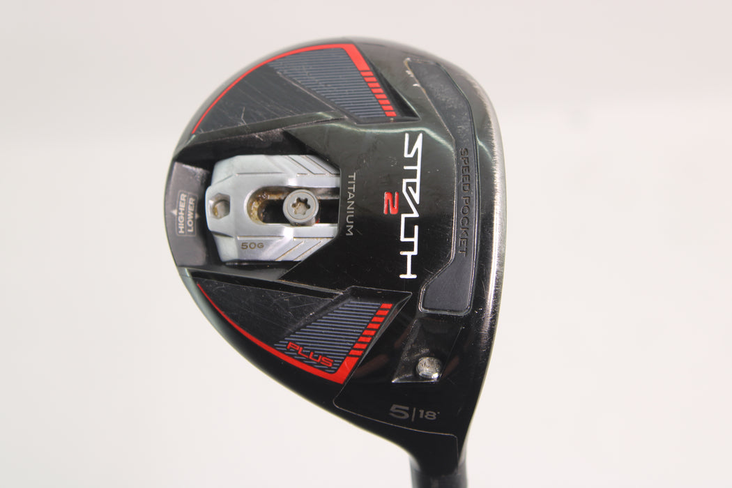 TaylorMade Stealth 2 plus 18 degree Fairway Wood Right Handed Pre-Owned with Fujikura Ventus Red 7/X VC