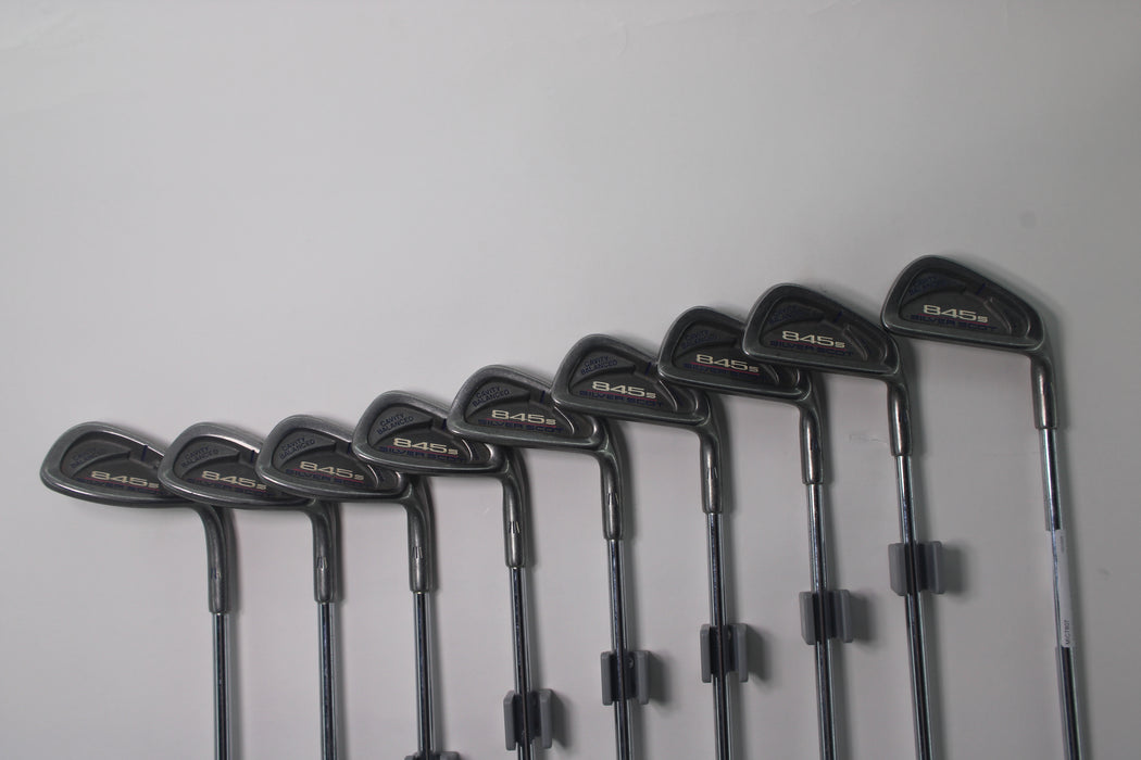 Tommy Armour Silver Scott 845S Irons RH 3-9P.S steel Pre-owned