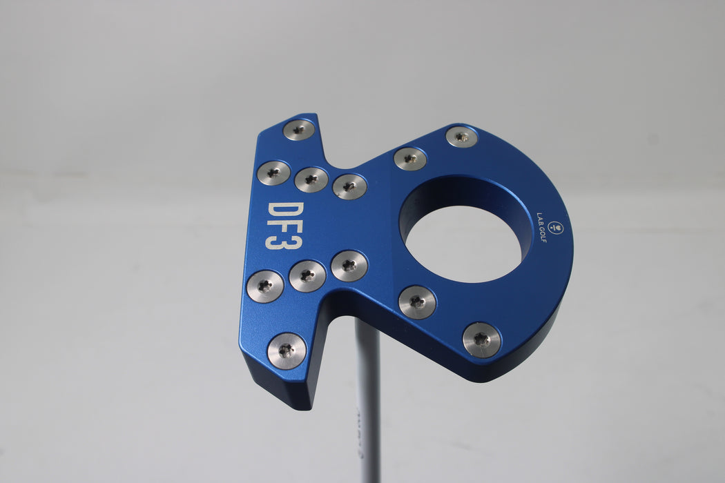 L.A.B. Golf DF3 Blue Broomstick Putter LH 46inch Pre-owned