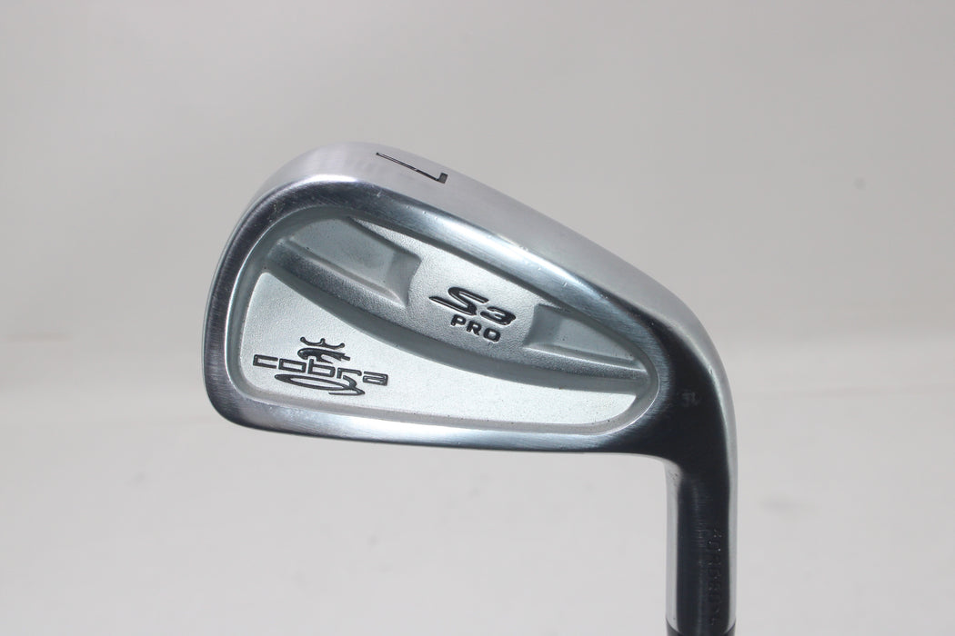 Cobra S3 Pro Iron RH 7i tt high launch R Pre-owned