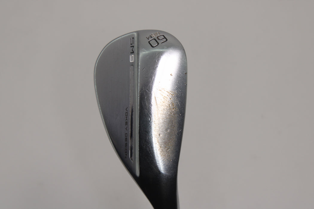 Titleist SM9 Tour Chrome 60 Degree 8 bounce M grind Wedge with Dynamic Gold Wedge shaft Pre-Owned