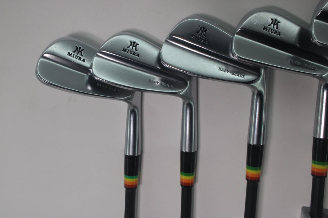 Miura Baby Blade Irons (RH) 4-PW MCA MMT90/Stiff Pre-owned