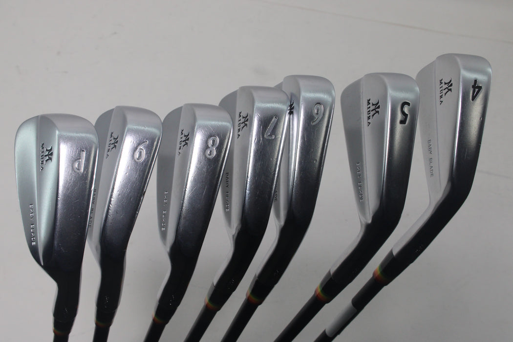 Miura Baby Blade Irons (RH) 4-PW MCA MMT90/Stiff Pre-owned