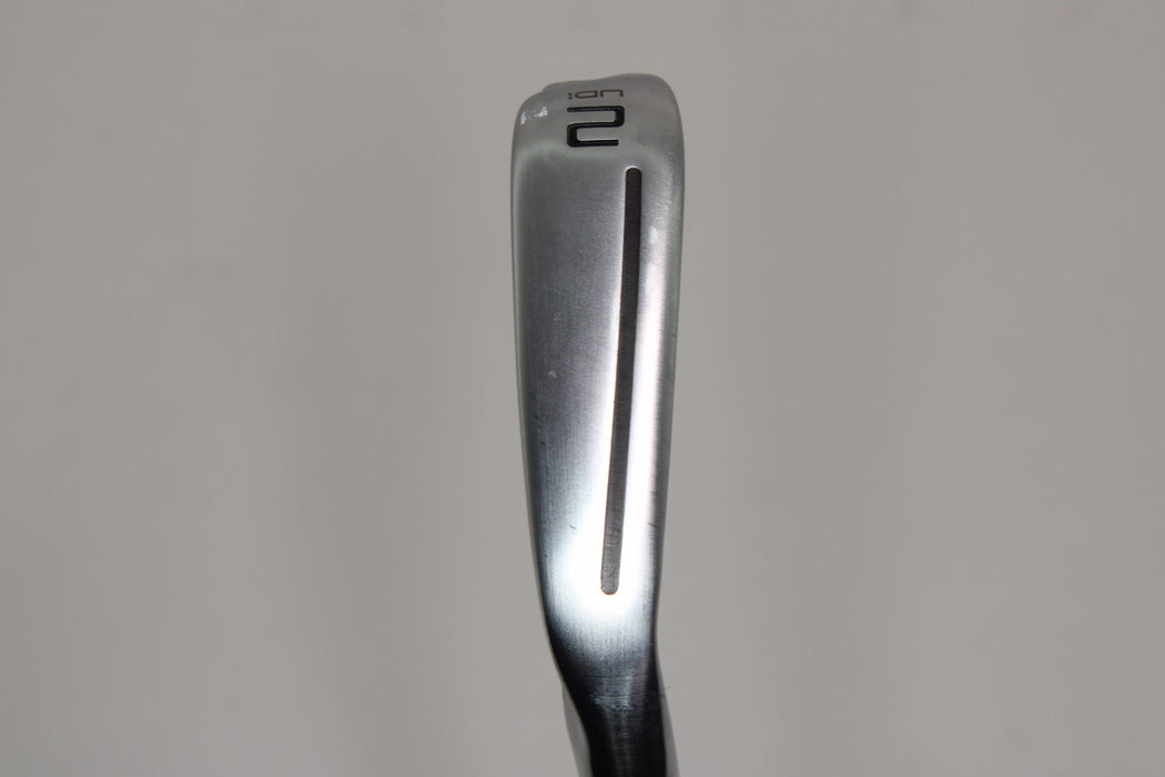 TaylorMade P790 2021 UDI 2 Iron with KBS Tour FLT 120 Stiff flex Pre-Owned