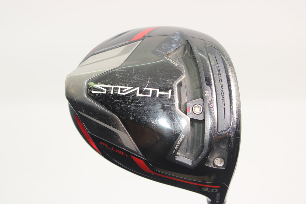 TaylorMade Stealth Plus Driver 9 Degrees Right Handed with Fujikura NX50 Regular Flex shaft Pre-Owned