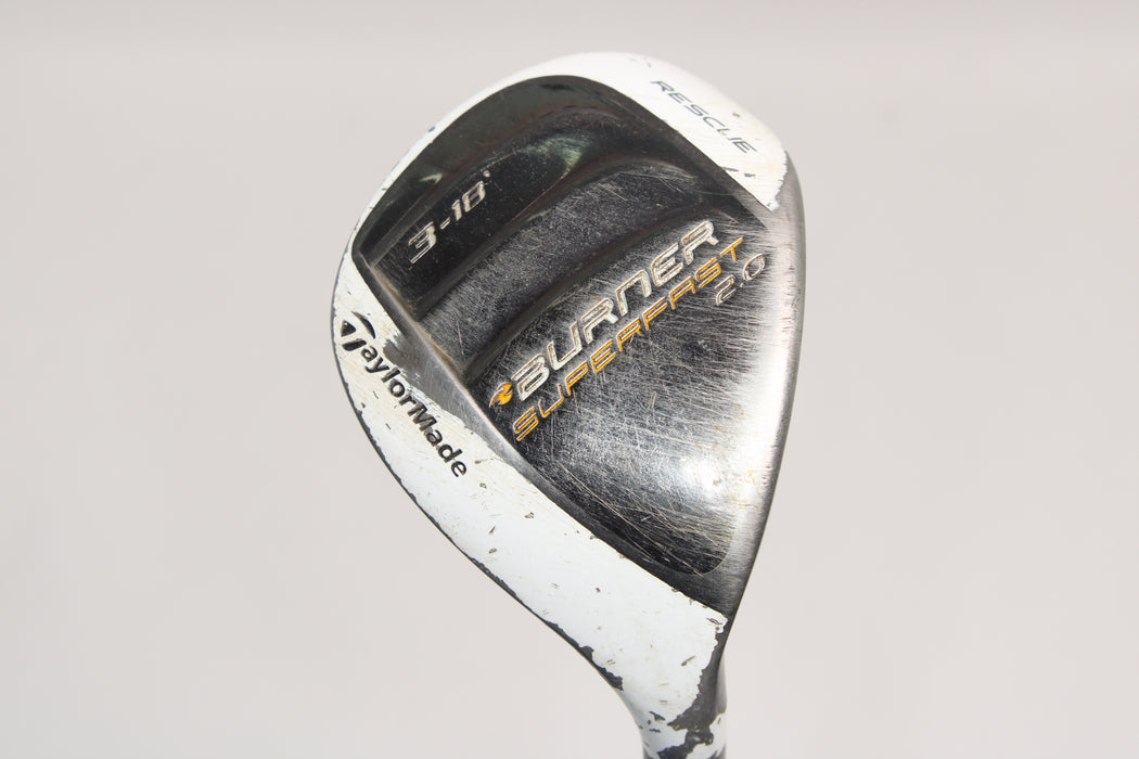 TaylorMade BurnerSuper Fast Rescue Right Handed 3 Hybrid with GR Stiff Flex Pre-Owned