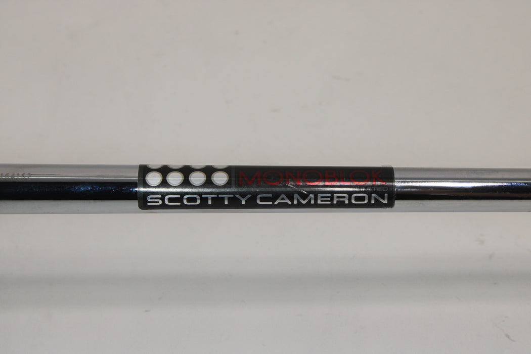 Scotty Cameron Mono Black 6 Putter Right Handed 34 Inches Pre-Owned