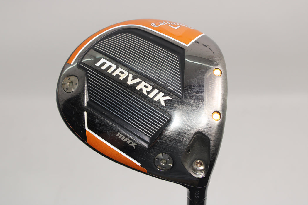 Callaway Mavrik Max Driver Right Handed 10.5 Degrees with Project X RDX Smoke Black 60 gram 6.5 Extra Stiff Flex Pre-Owned
