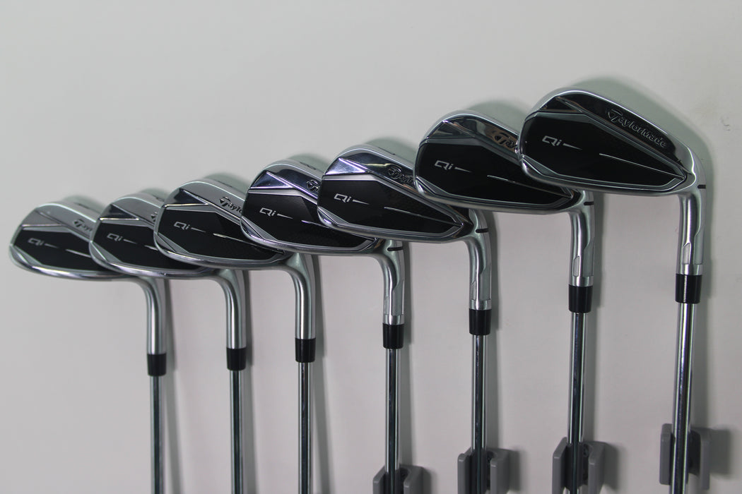 TaylorMade Qi Iron Set (RH) 5-Pw,Aw KBS Max MT85/S Pre-owned