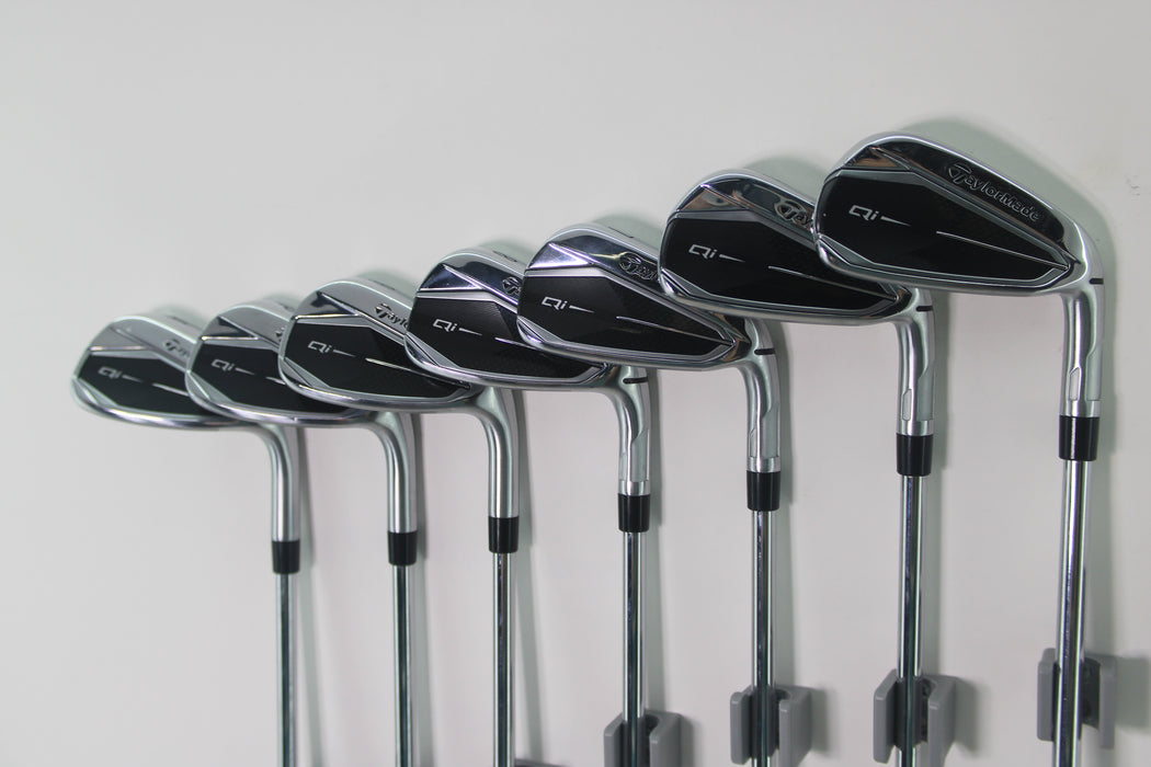 TaylorMade Qi Iron Set (RH) 5-Pw,Aw KBS Max MT85/S Pre-owned