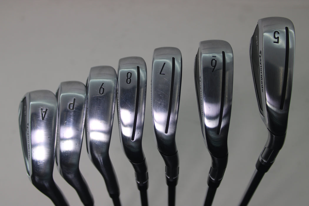 TaylorMade Qi Iron Set (RH) 5-Pw,Aw KBS Max MT85/S Pre-owned