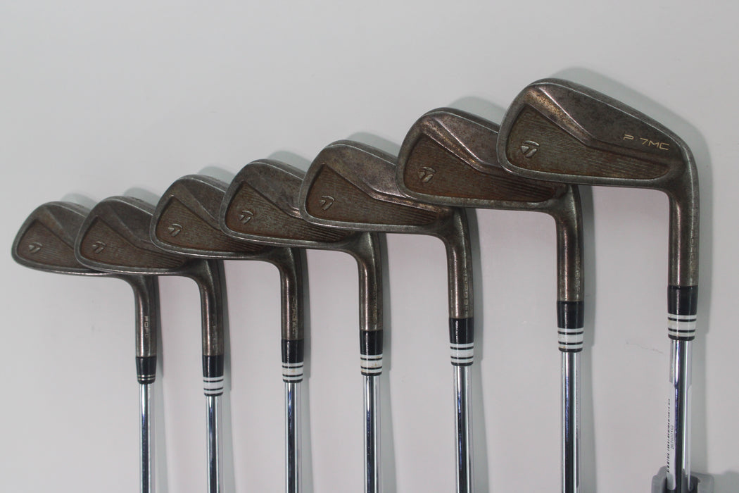 TaylorMade P7MC RAW Irons 4-PW DGX100 Tour Issue Pre-owned