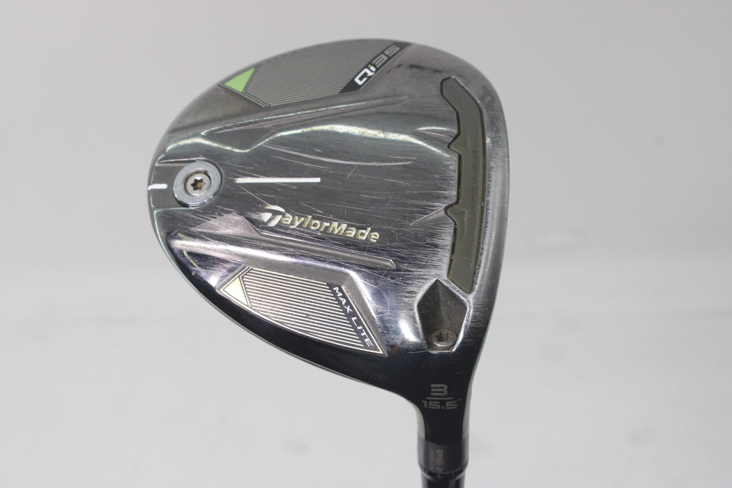 TaylorMade Qi35 Max Lite Fairway Wood RH 3W/15.5 Air Speeder 50 R Pre-owned