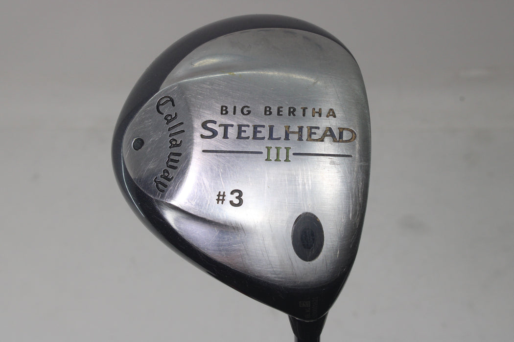 Callaway Steelhead Fairway Wood RH #3 Graphite Design YS-7 SX Pre-owned