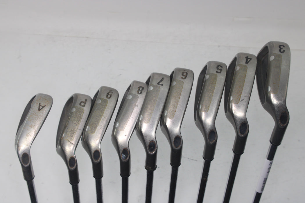 Callaway Great Big Bertha Irons RH 3-9P/Steelhead x16 AW Pre-owned