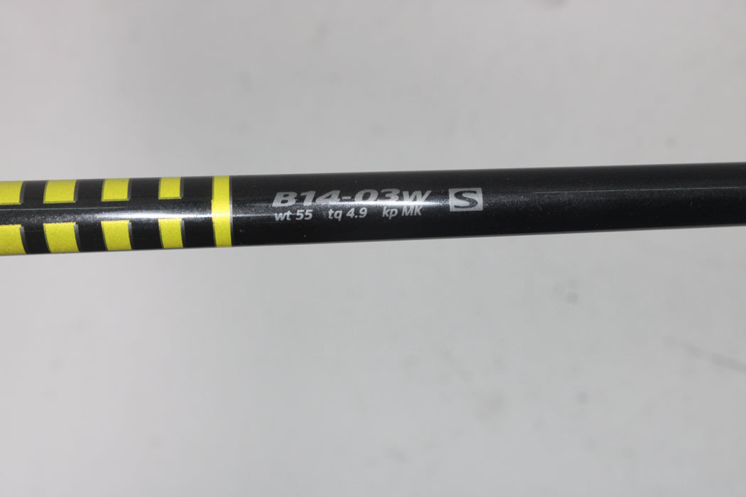Bridgestone Tour B X-FW 3 Wood 15 Deg (RH) Tour AD b14-03w Stiff 55 Pre-Owned