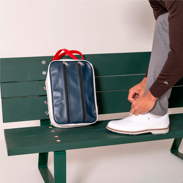 Jones Classic Shoe Bag - Navy/Red/White