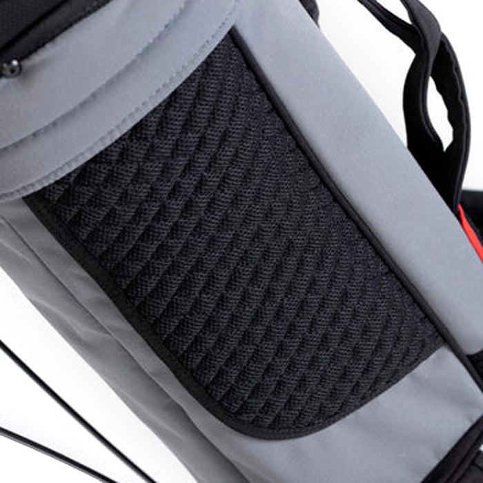 Jones Rover Stand Bag - Charcoal/Black/Red