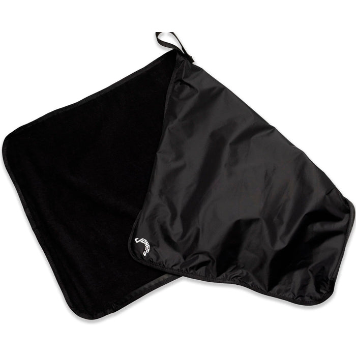 Jones Rain Hood Towel - Black