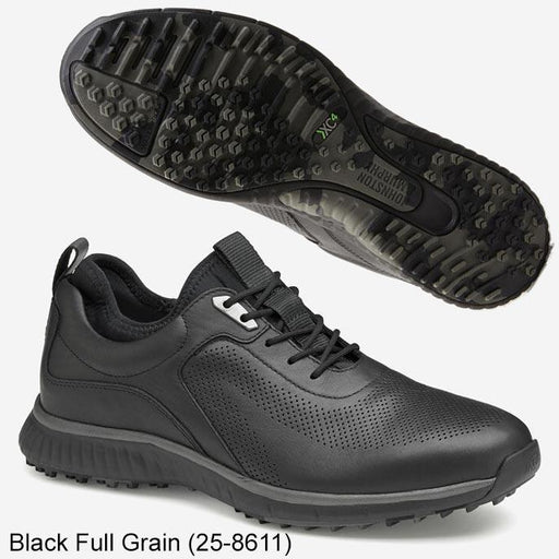 Johnston and Murphy XC4 H1-Luxe Hybrid Shoes 8.0 Black Full Grain (25-8611) M/W - Fairway Golf