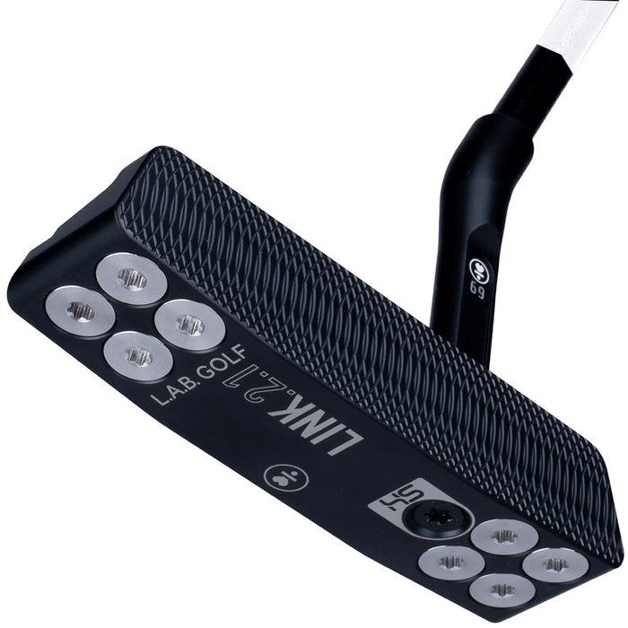 L.A.B. Golf LINK.2.1 Custom Putter - Matte Black Premium Steel Shaft