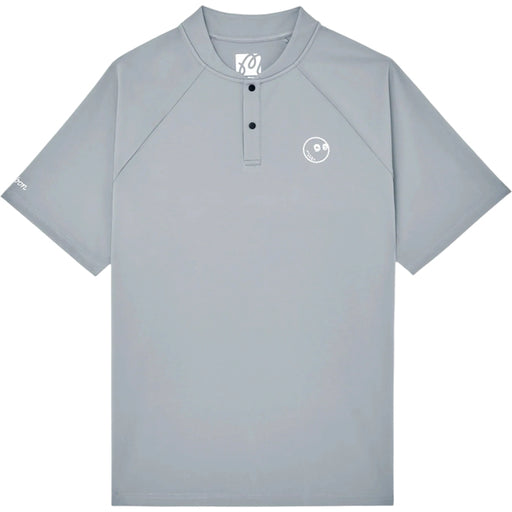 Malbon Performance Blade Collar Polo - Steel