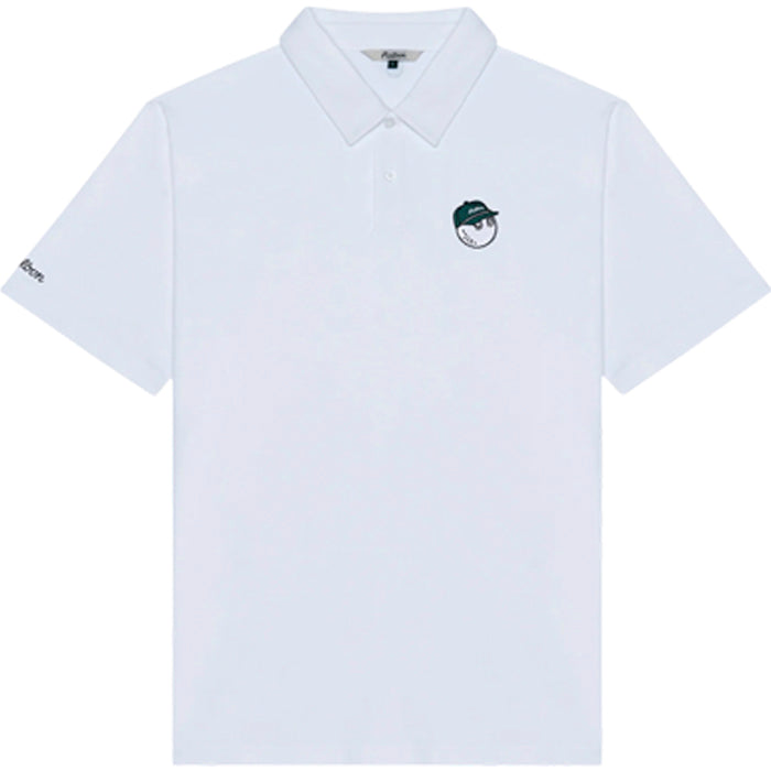 Malbon Fairway Baldwin Polo - White