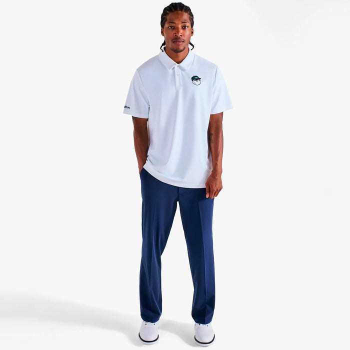 Malbon Fairway Baldwin Polo - White