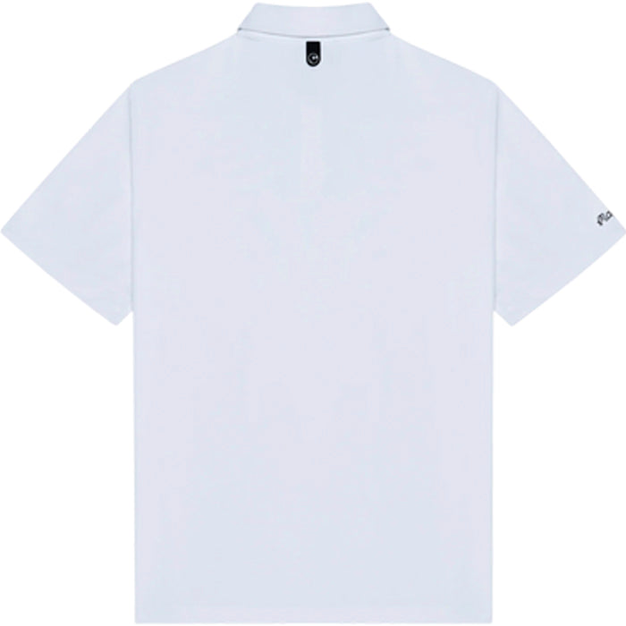 Malbon Fairway Baldwin Polo - White
