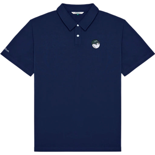 Malbon Fairway Baldwin Polo - Navy