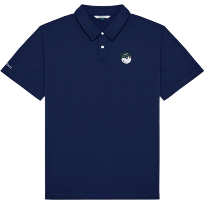 Malbon Fairway Baldwin Polo - Navy