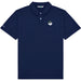 Malbon Fairway Baldwin Polo - Navy