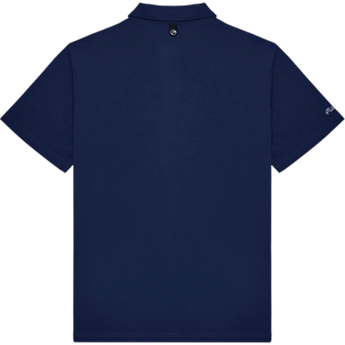 Malbon Fairway Baldwin Polo - Navy