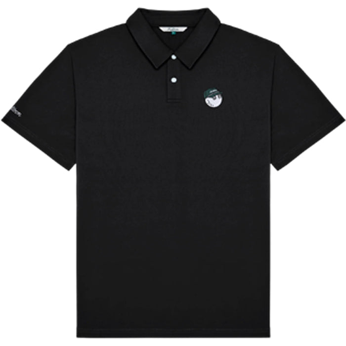 Malbon Fairway Baldwin Polo - Black