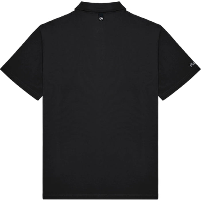 Malbon Fairway Baldwin Polo - Black