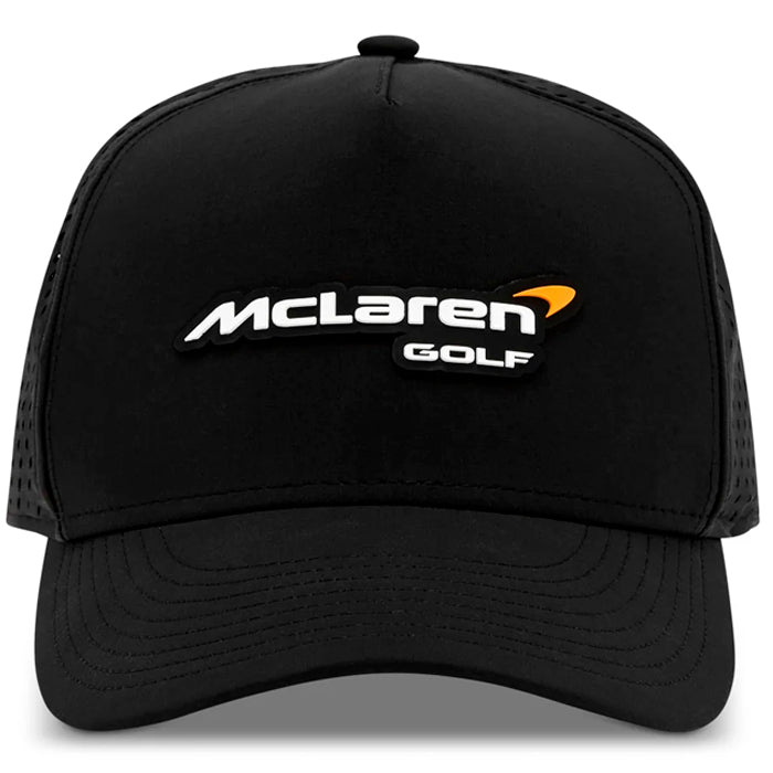 McLaren Golf Velocity High-Crown Performance Cap- Black