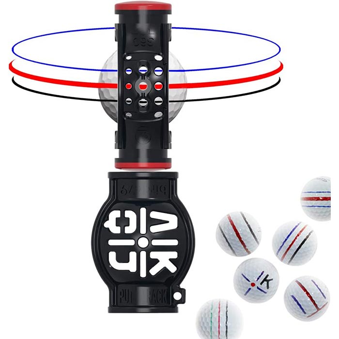 360 Degree Rotation Putt Track Best Triple Liner Putting Tool Kit