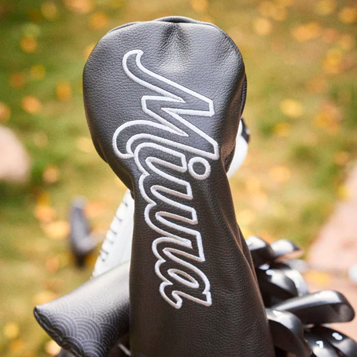 Miura Pebbled Script Fairway Headcover