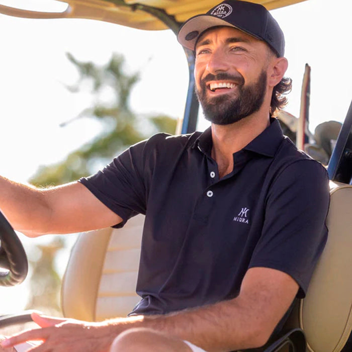 Miura Performance Polo - Black