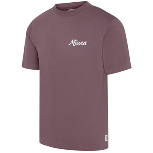 Miura Autumn Script Tee - Mauve