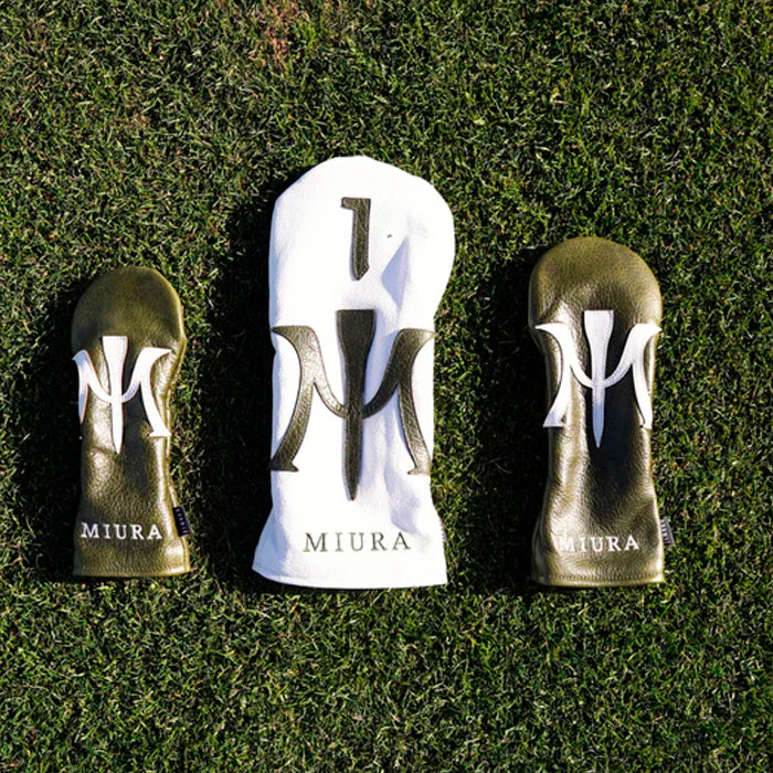 Miura Icon Palma White/Green Headcover