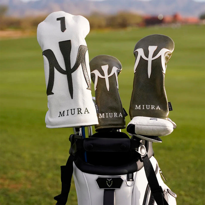Miura Icon Palma White/Green Headcover